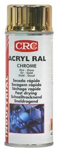 CRC ACRYL RAL CHROME EFFECT GOLD IN 400 ML AEROSOL