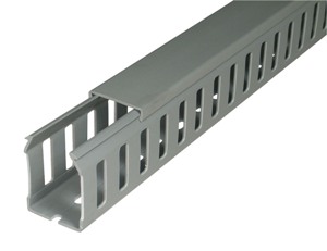 CABLE TRUNKING GF-A7/5 GREY 50 x 25 WITH SLOT IN LENGTH 2 M