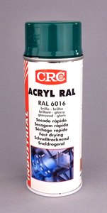 CRC ACRYL RAL 6016 TURQUOISE GREEN IN 400 ML AEROSOL