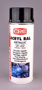 CRC ACRYL RAL BLACK METALLIC IN 400 ML AEROSOL