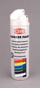 CRC MARKER PAINT WHITE IN 500 ML AEROSOL