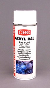 CRC ACRYL RAL 9003 SIGNAL WHITE IN 400 ML AEROSOL