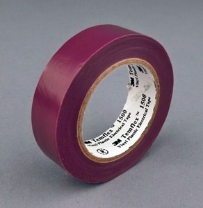 3M TEMFLEX 1500 PURPLE WIDTH 15 MM IN ROLL OF 10 M