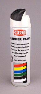 CRC MARKER PAINT BLACK IN 500 ML AEROSOL