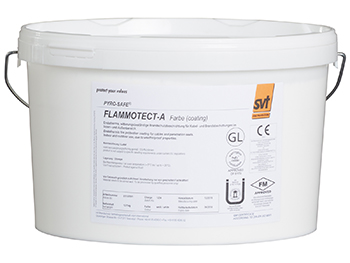 PYRO SAFE FLAMMOTECT A COATING GREY IN 12,5 KG DRUM