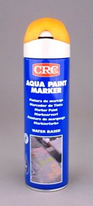 CRC AQUA PAINT MARKER FLUO ORANGE IN 500 ML AEROSOL