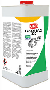 CRC LUB OIL PAO 220 IN 5 L DRUM