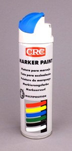 CRC MARKER PAINT FLUO BLUE IN 500 ML AEROSOL