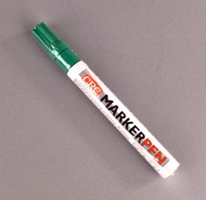 CRC MARKER PEN GREEN IN 10 ML