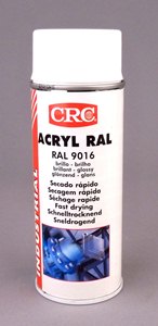 CRC ACRYL RAL 9016 WHITE IN 400 ML AEROSOL