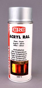 CRC ACRYL RAL SILVER HIGH TEMPERATURE IN 400 ML AEROSOL