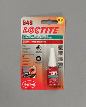 LOCTITE 648 IN 5 ML BOTTLE