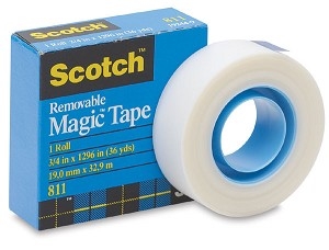 3M 811 WIDTH 19 MM IN ROLL OF 33 M