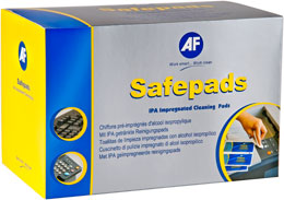 AF SPA100 SAFEPADS IN BOX OF 100 WIPES