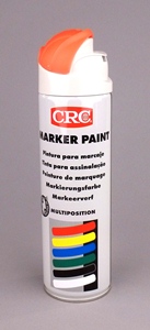 CRC MARKER PAINT RED FLUO IN 500 ML AEROSOL