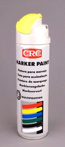 CRC MARKER PAINT FLUO YELLOW IN 500 ML AEROSOL