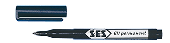 SES QUICK MARKER EV-PERMANENT BLACK